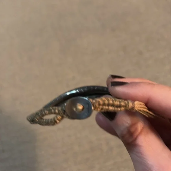 Chan Luu Silver Tone Engraved Bracelet - Picture 3 of 5